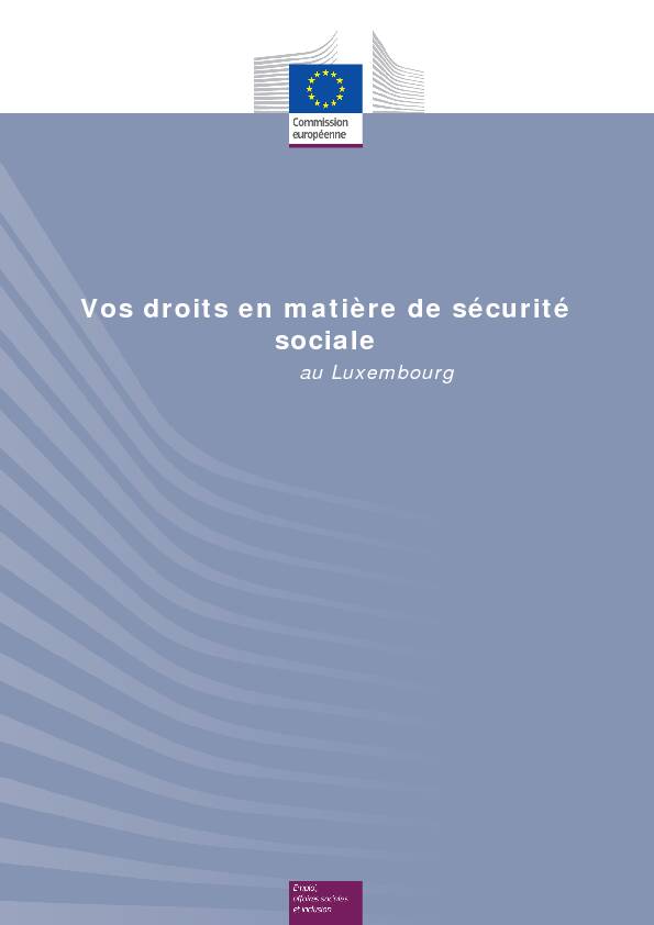 [PDF] Vos droits en matière de sécurité sociale - CNAP