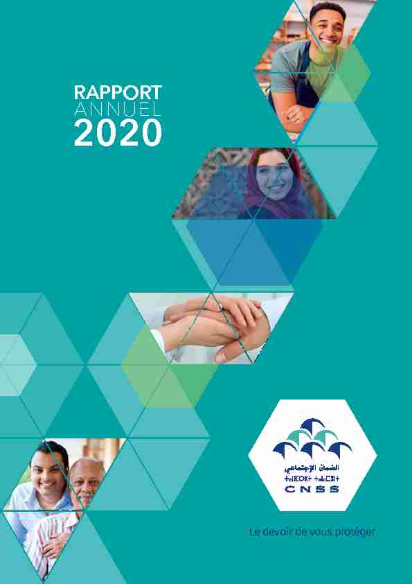 rapport annuel - 2020