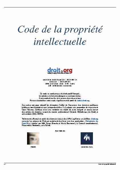 Code de la propriété intellectuelle.pdf