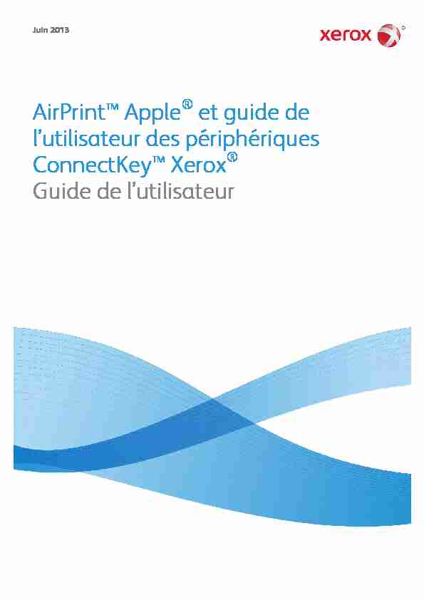 AirPrint™ Apple® et guide de lutilisateur des périphériques