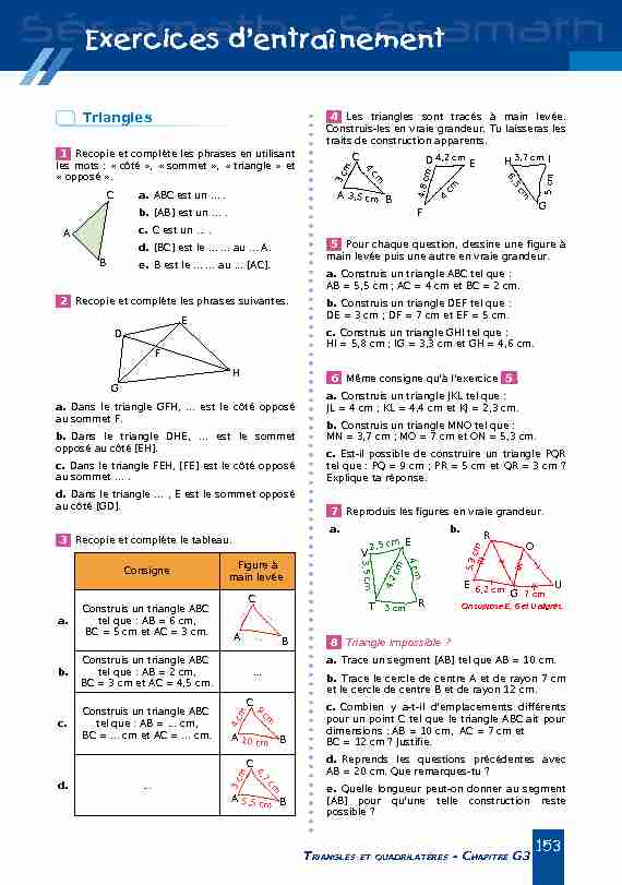 [PDF] Triangles - ressourcessesamathnet