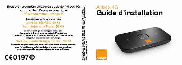 Airbox 4G – Guide dinstallation