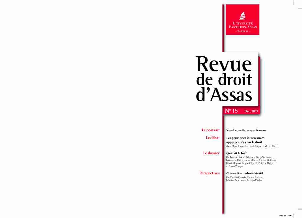 [PDF] rda-15-decembre-2017pdf (154 Mo) - Université Panthéon-Assas