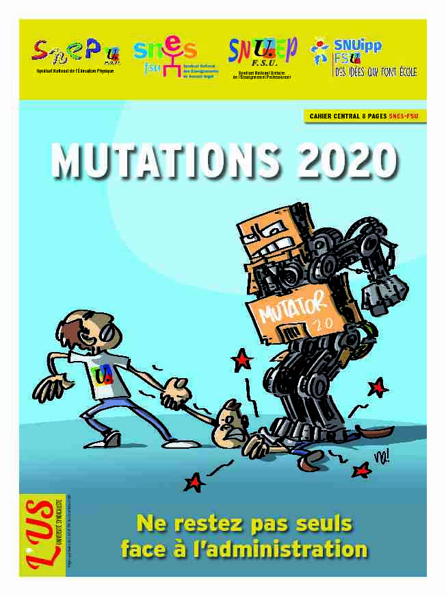 P 01 Mutations SNEP 2020_2019