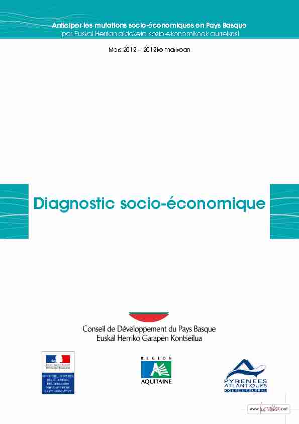 Diagnostic socio-économique