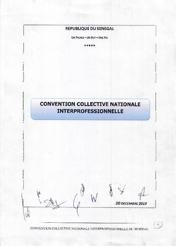 convention collective nationale interprofessionnelle