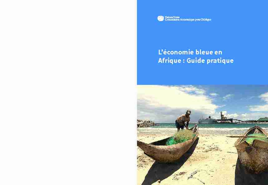 Léconomie bleue en Afrique : Guide pratique