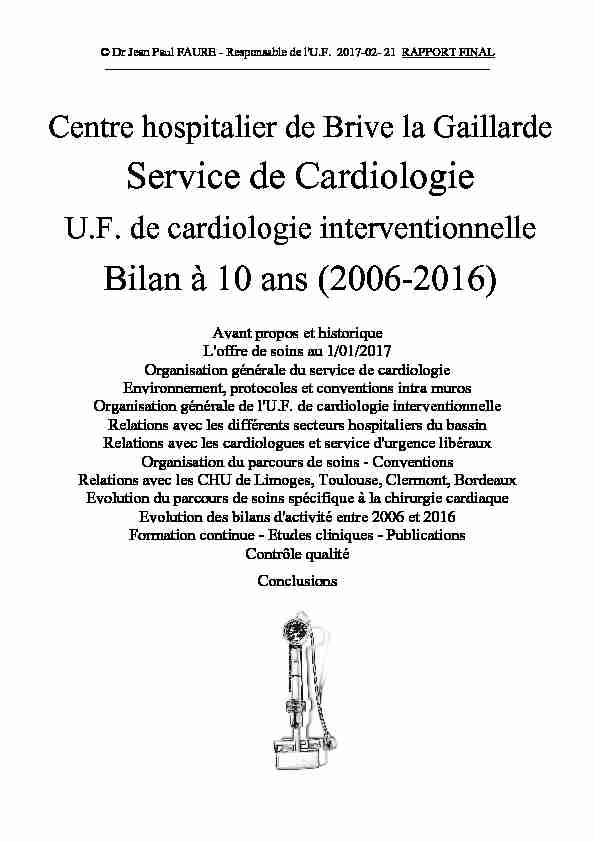 Service de Cardiologie