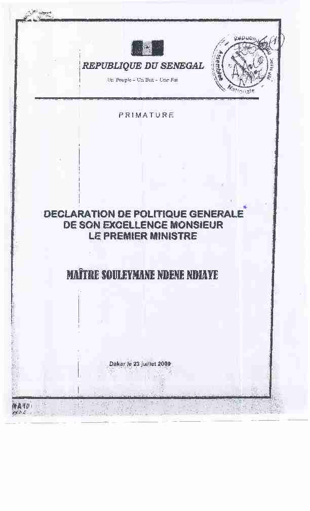 [PDF] MAITRE SOIJlEYMANE NDENE NDIAYE - DRI