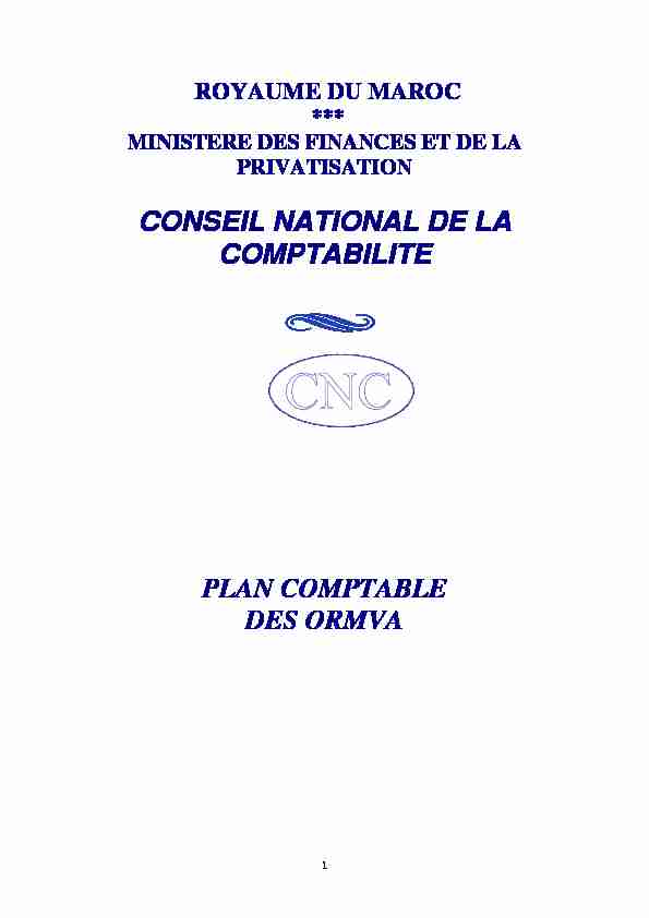 [PDF] Plan comptable des ORMVA