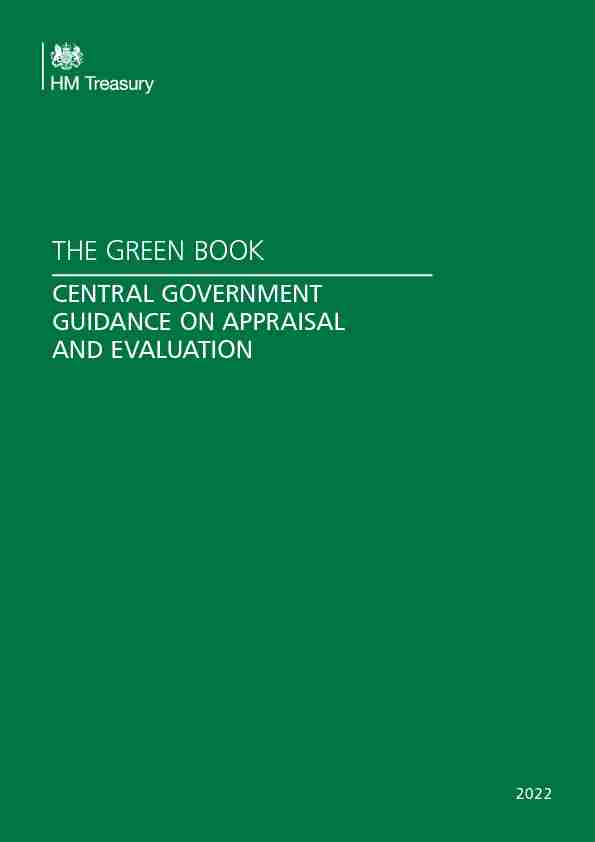 The Green Book - GOV.UK