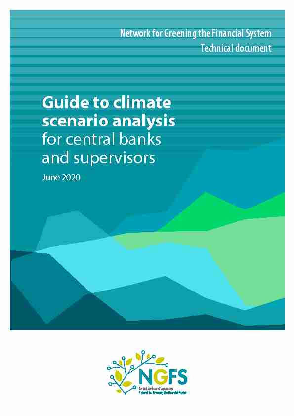 Guide to climate scenario analysis