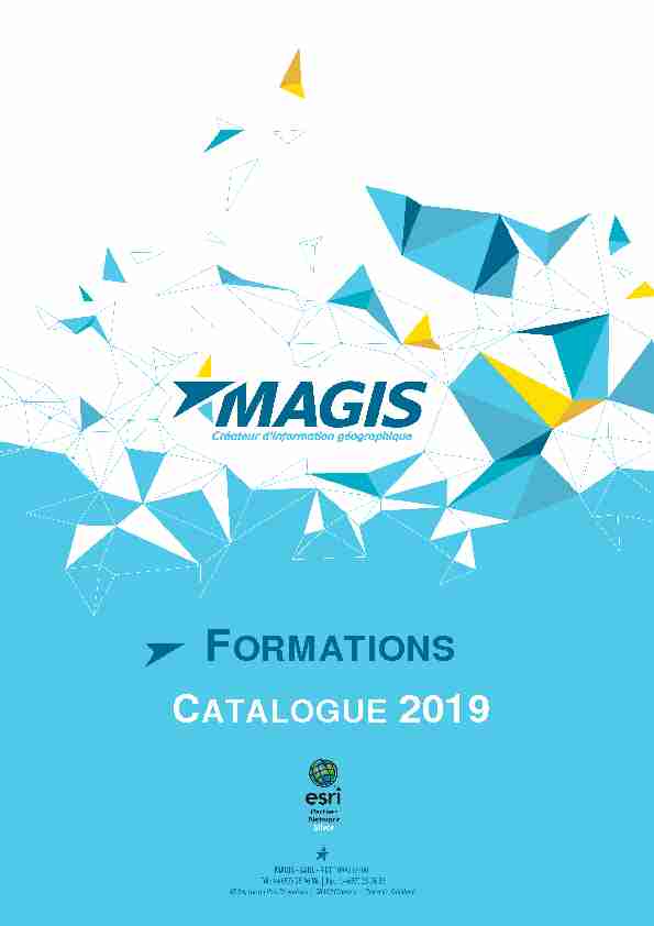 Formations MAGIS