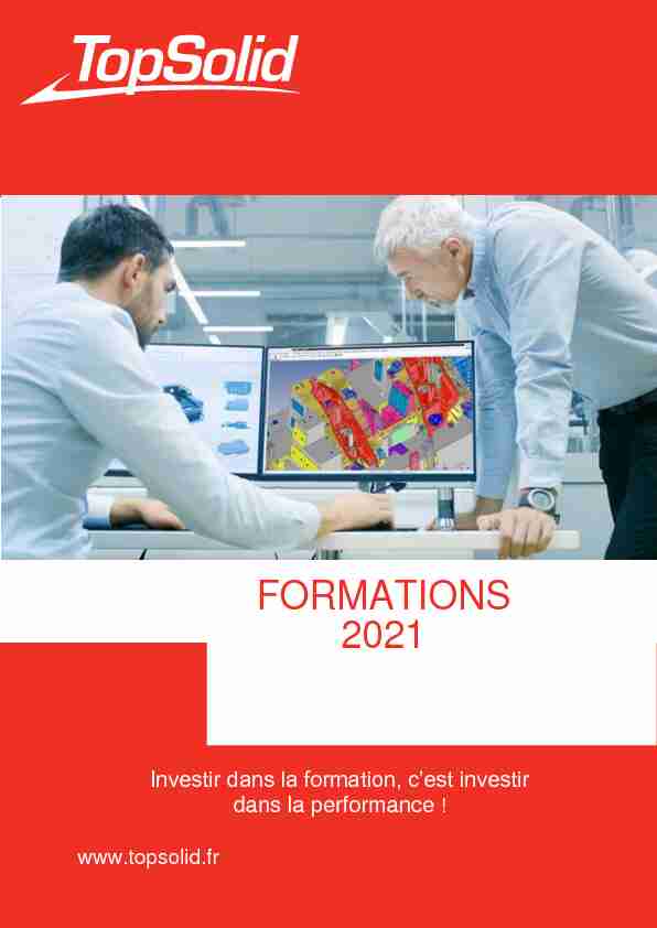 CATALOGUE FORMATIONS 2021