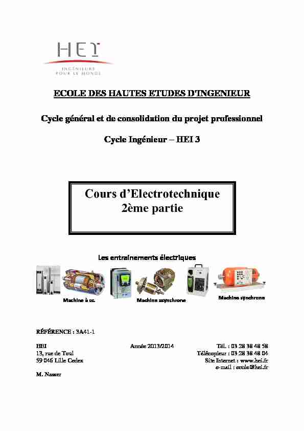 [PDF] Cours dElectrotechnique 2ème partie - DA-Engineering