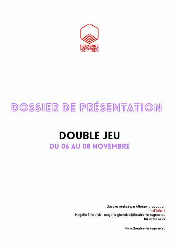 DP - Double jeu.indd