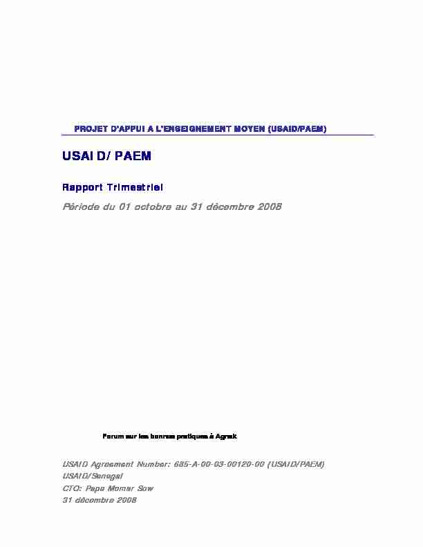 USAID/PAEM