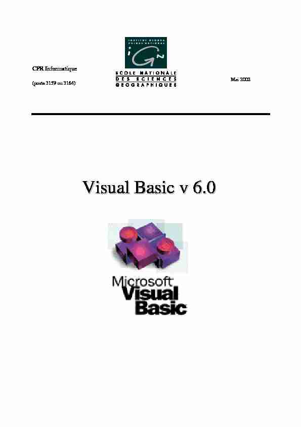 Visual Basic v 6.0