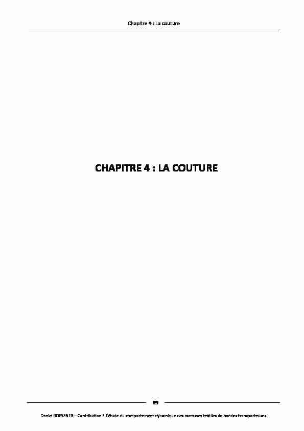 [PDF] LA COUTURE - TEL archives ouvertes