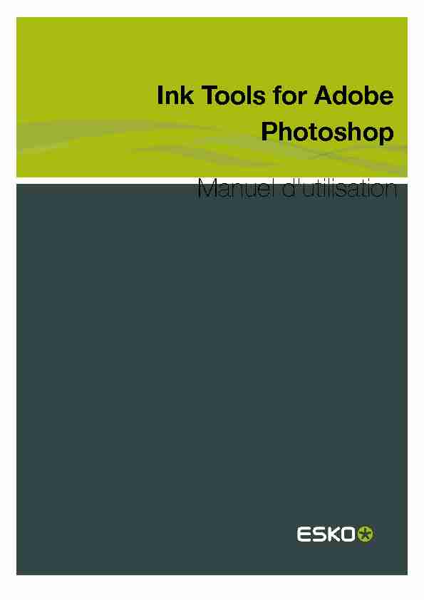 Ink Tools for Adobe Photoshop Manuel dutilisation