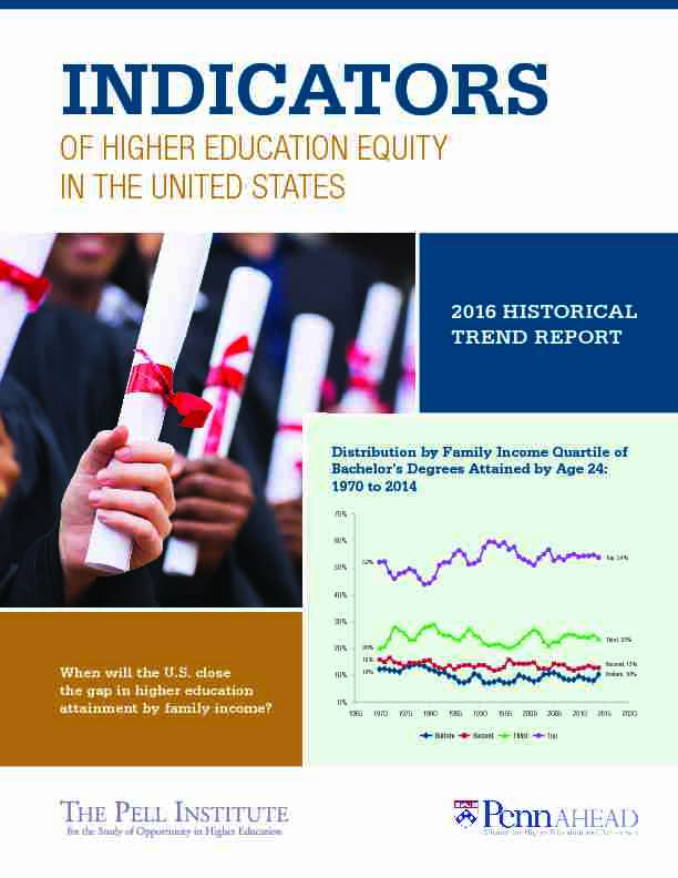 OF HIGHER EDUCATION EQUITY IN THE UNITED STATES