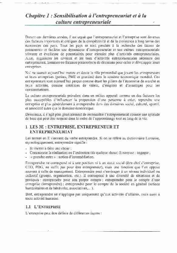[PDF] M1 LAI SL Culture entrepreneuriale