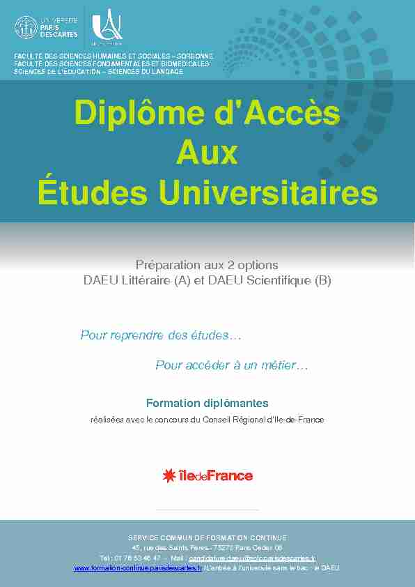 [PDF] PREPARATION-DAEU-A-B-PARIS-DESCARTES-2pdf - Formation
