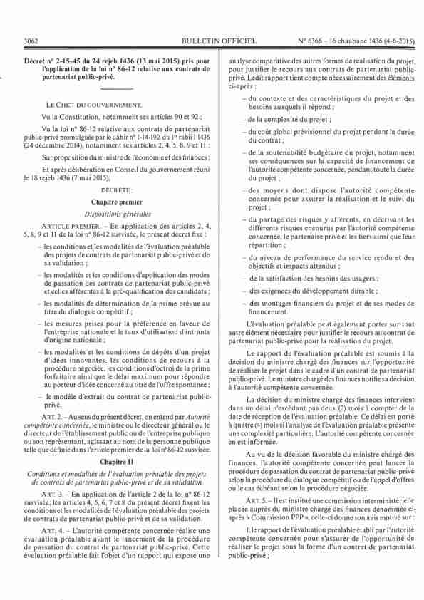 [PDF] Décret n° 2-15-45 pris pour lapplication de la loi n°86-12 relative