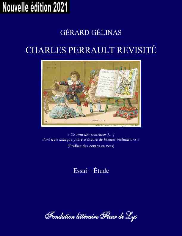 Charles Perrault revisité - Deuxième édition - 2021