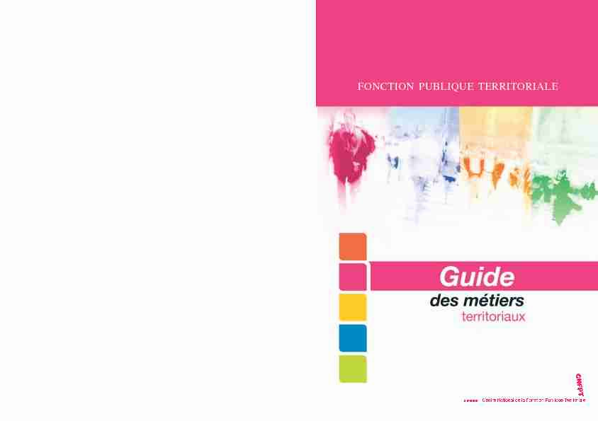 [PDF] Guide des métiers territoriaux - Police Municipale - Free
