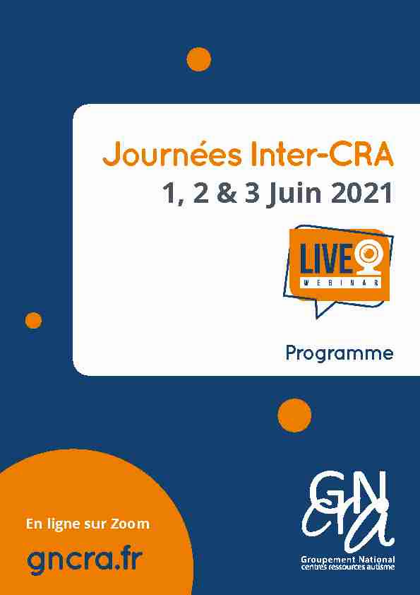 Journées Inter-CRA gncra.fr
