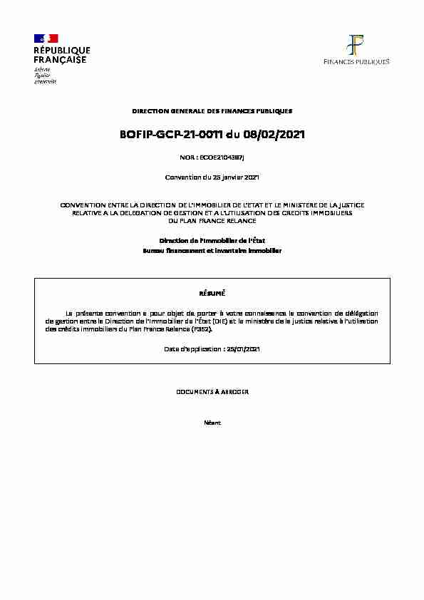 [PDF] BOFIP-GCP-21-0011 du 08/02/2021 - Economiegouvfr