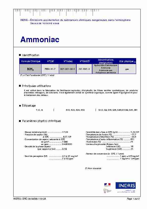 Ammoniac