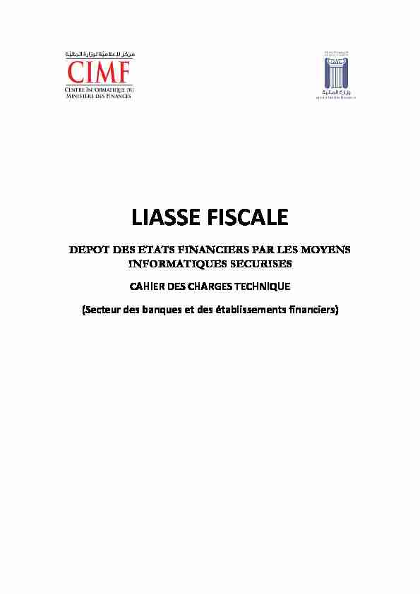 LIASSE FISCALE