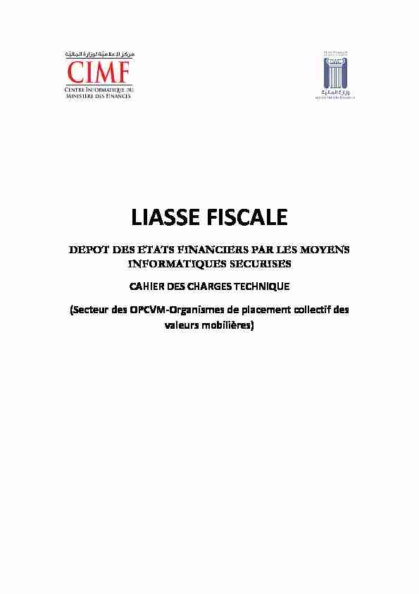 LIASSE FISCALE