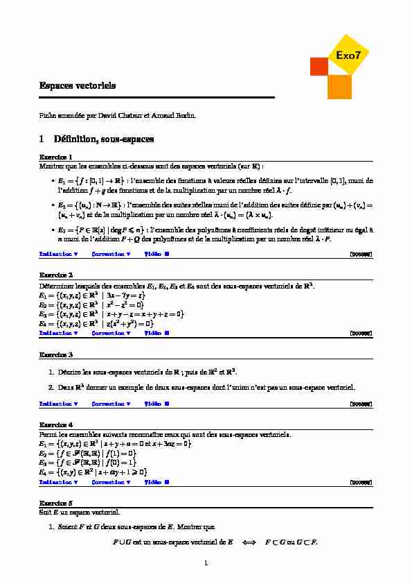 [PDF] Exo7 - Exercices de mathématiques
