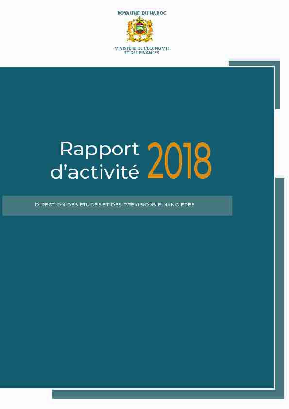 Rapport dactivité 2018