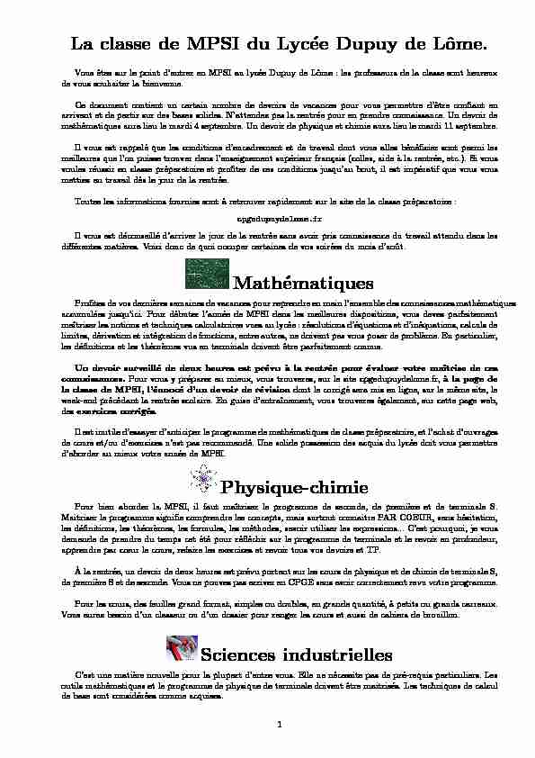 [PDF] Conseils-MPSI-2018pdf - Lycée Dupuy-de-Lôme