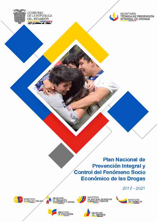 Plan Nacional de Prevención Integral y Control del Fenómeno Socio