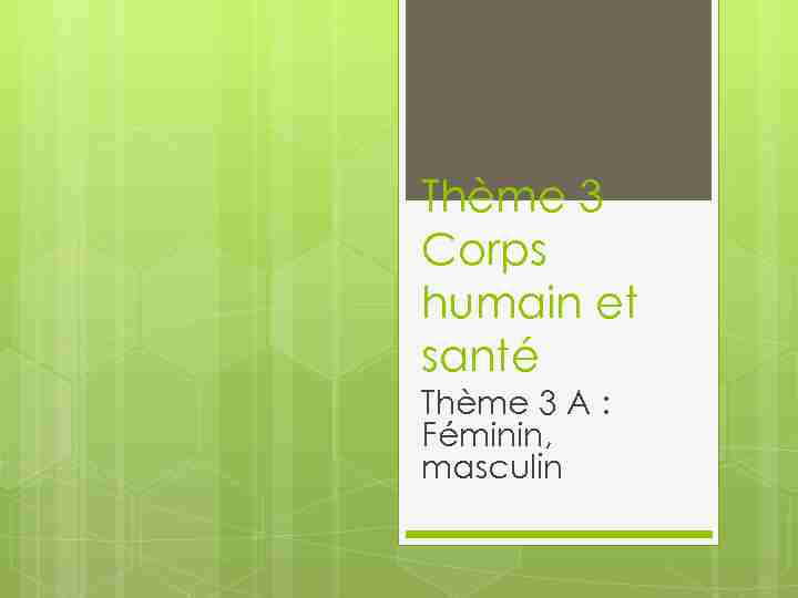Thème 3 Corps humain et santé - Nanopdf