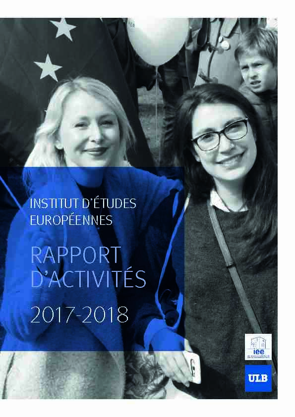 RAPPORT DACTIVITÉS 2017-2018