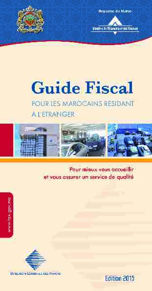Guide Fiscal MRE 2015-Fr