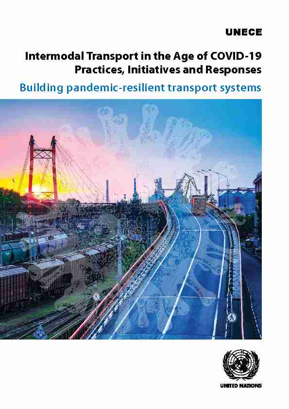 [PDF] Intermodal Transport in the Age of COVID-19 Practices Initiatives