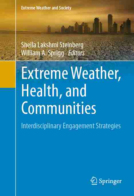 [PDF] Extreme Weather Health and Communities