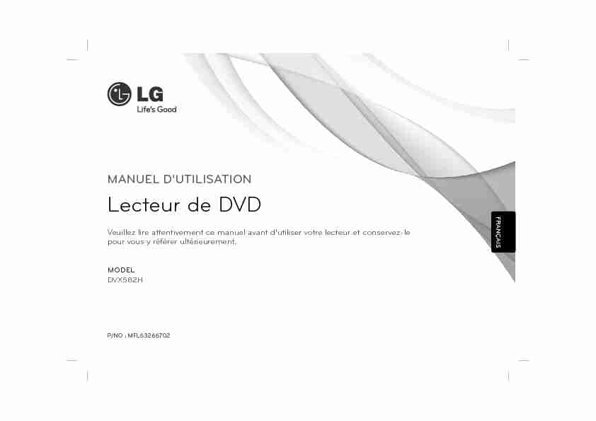 [PDF] Lecteur de DVD - LG