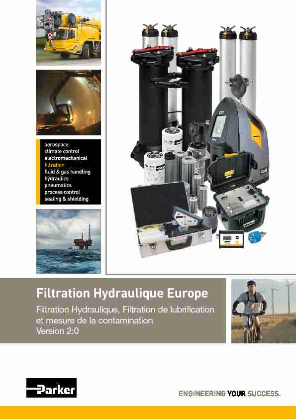 [PDF] Filtration Hydraulique Europe - Parker Hannifin