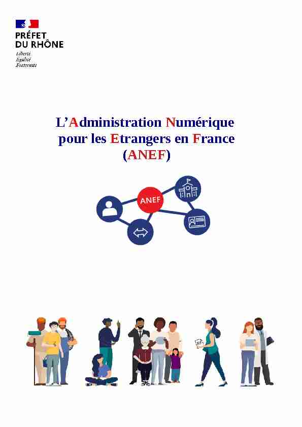LAdministration Numérique pour les Etrangers en France (ANEF)