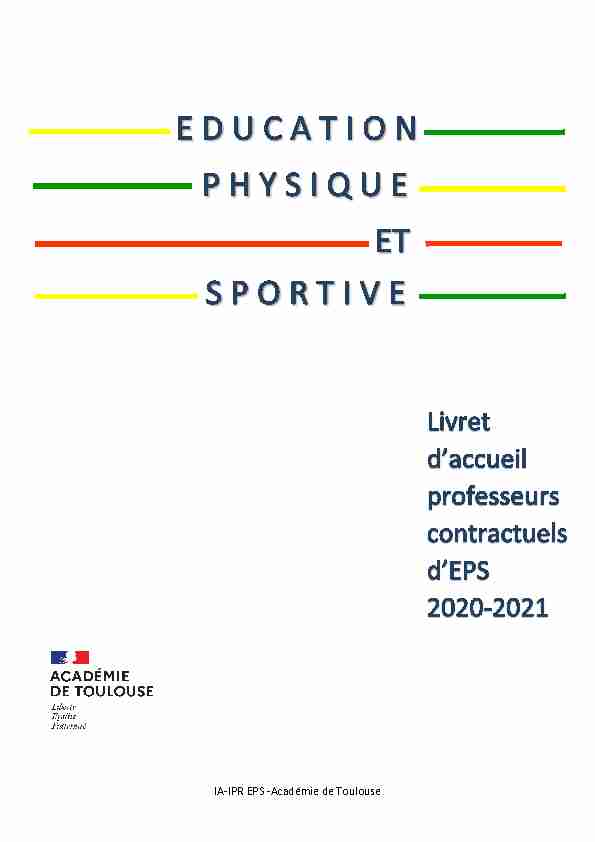 IA-IPR EPS -Académie de Toulouse