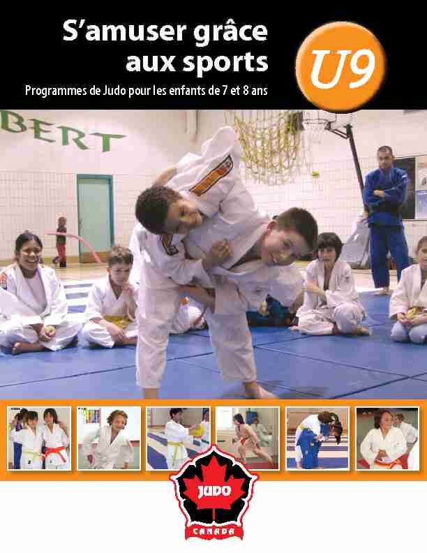 [PDF] Samuser grâce aux sports - Judo Canada
