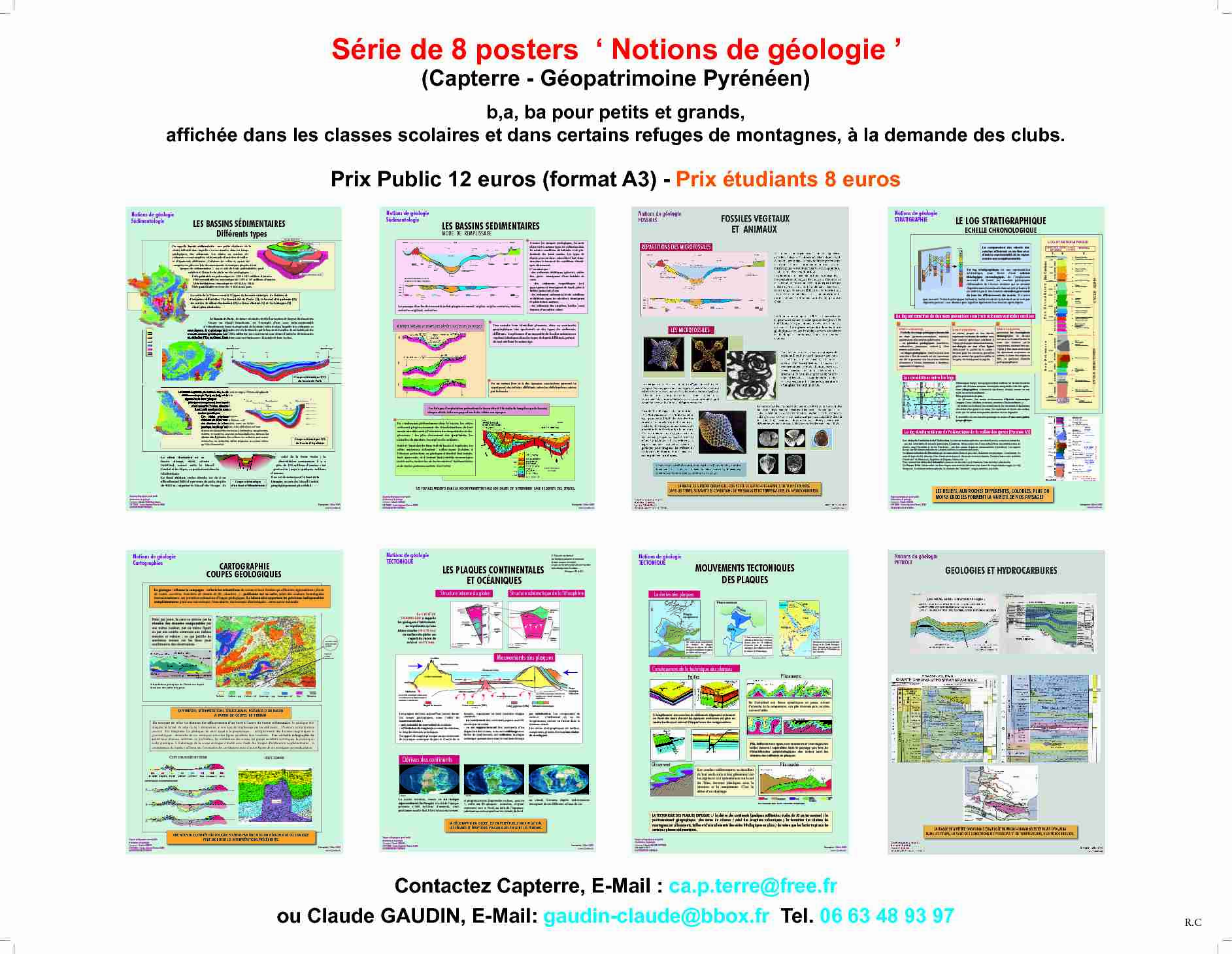 [PDF] Série de 8 posters  Notions de géologie  - Cap Terre